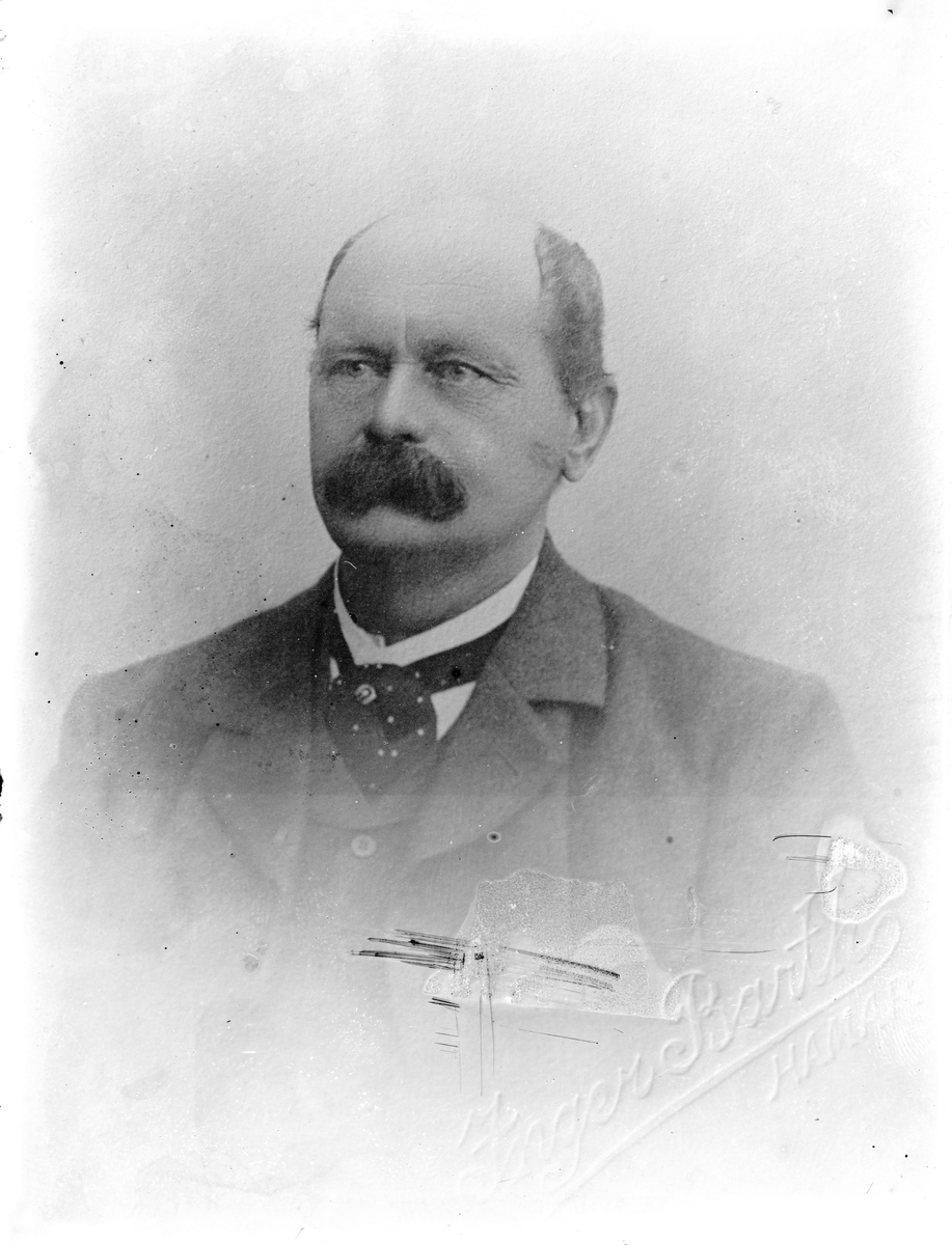 Portrett Jacob Hoel (1840-1905) Bildet er tatt av Inger Barth i 1901