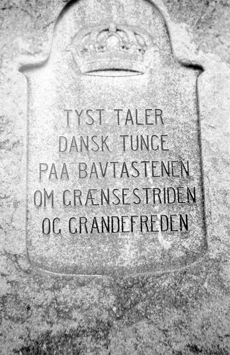 Knäreds sn. Sjöared. Minnessten över freden i Knäred, 1613.