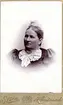 Hedvig Toll 1898. K. Stein Atelierer Hernösand & Kramfors.