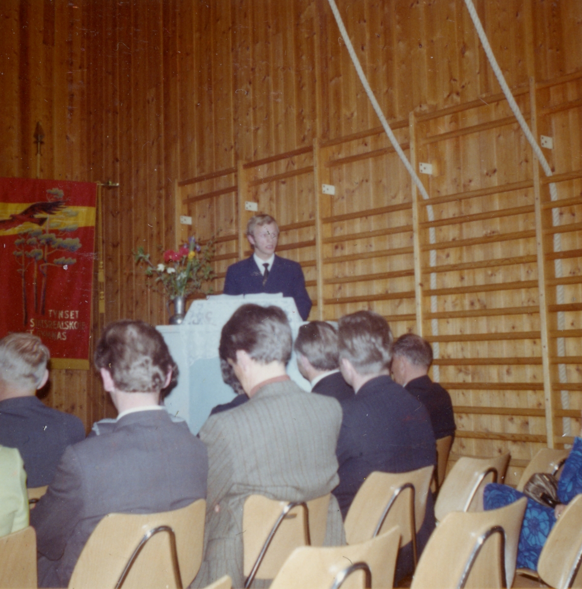 Skoleavslutning Tynset gymnas 1972