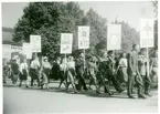 Västerås.
IOGT. Demonstrationståg, 1947.