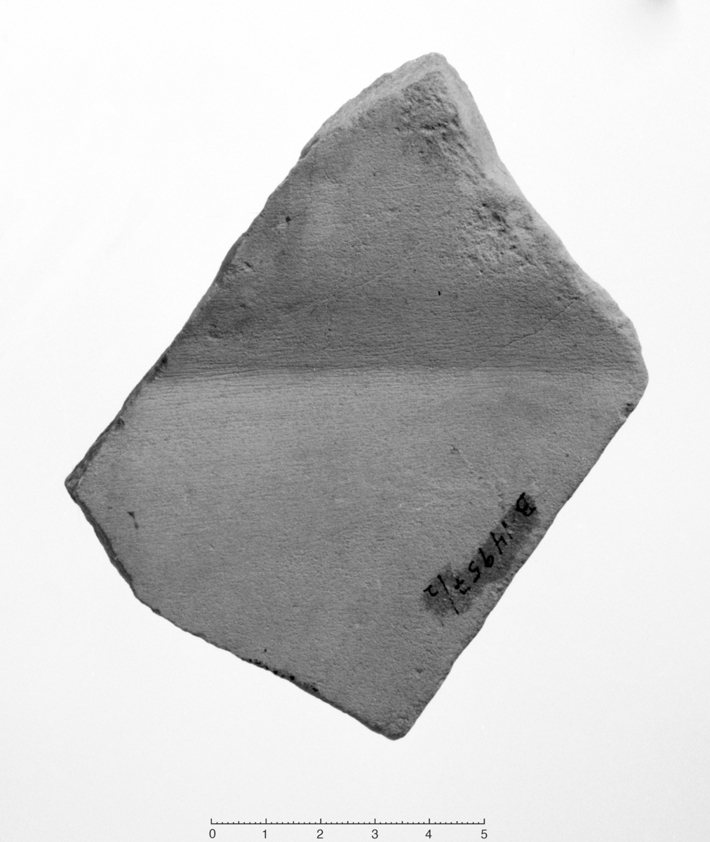 Slipeplate (fragment)
Stein