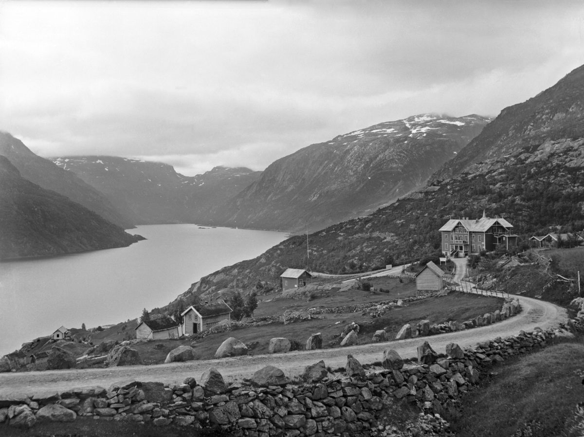 Breifonn Hotell, Håra, Røldalsvatnet
Fotografert 1903