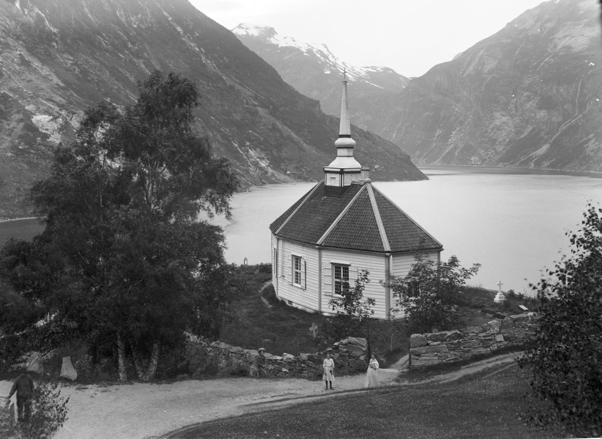 Geiranger kirke
Fotografert 1900 Ca.
