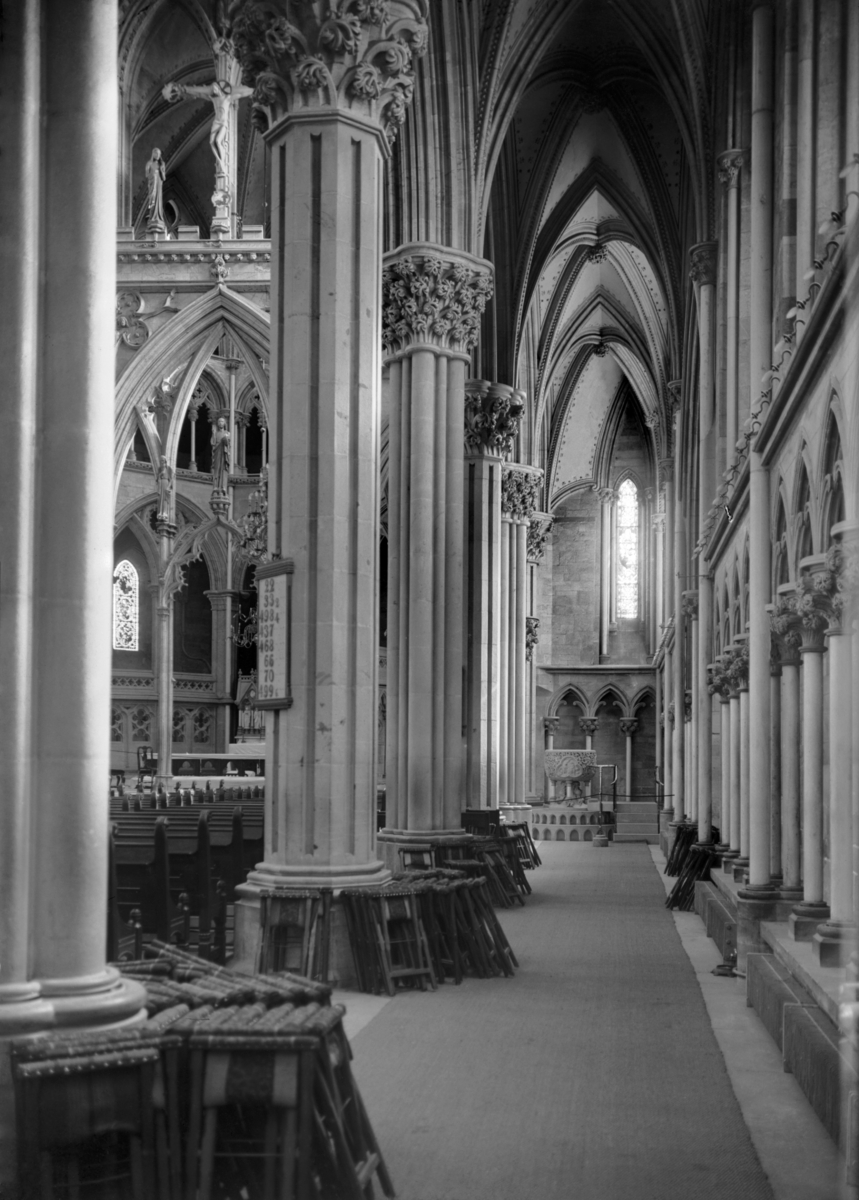 Stereoskop
Trondheim domkirke, interiør