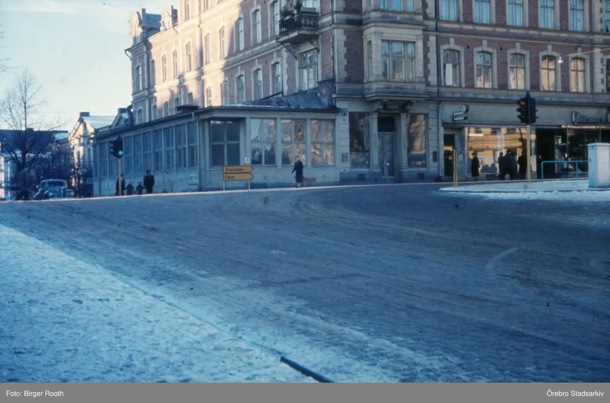 Trafikkorsning i centrum