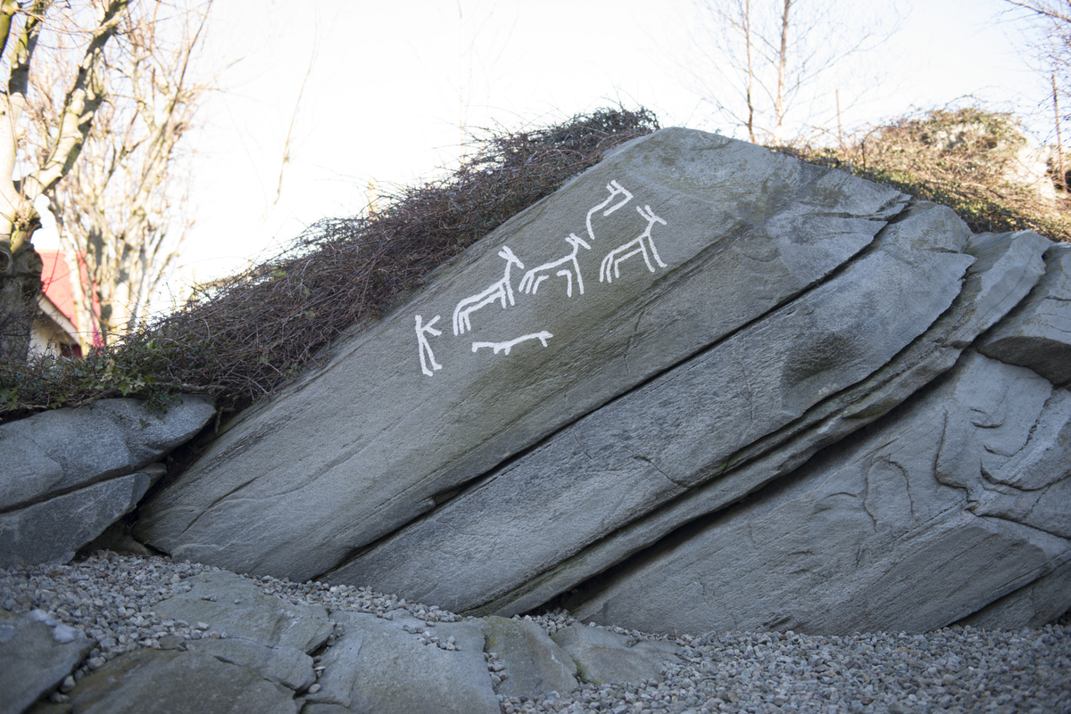 Gjeterscene på Dysjaland I/Valhaug I. ID 14882.