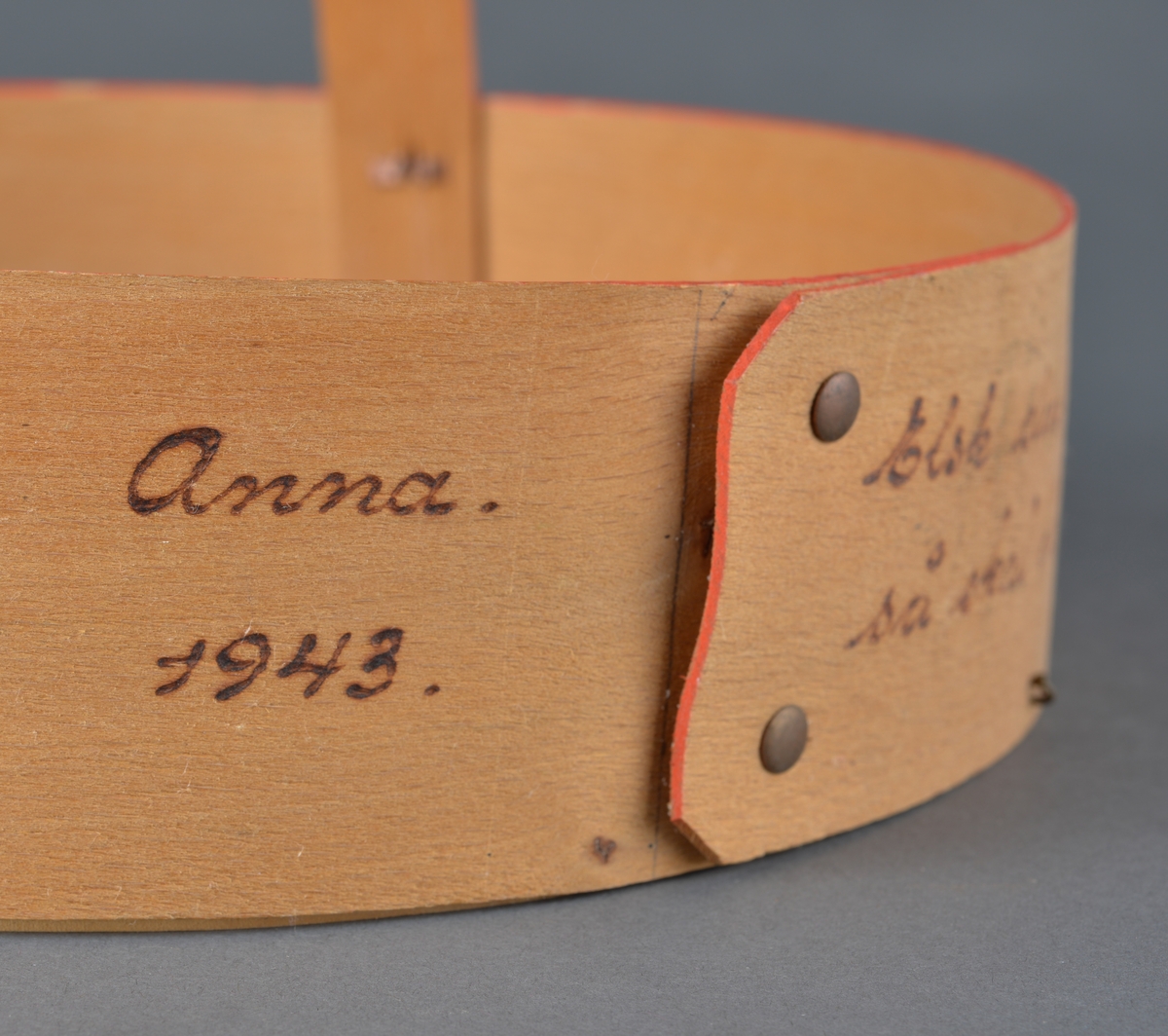 For oppbevaring av ulike ting.