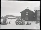 Herrgården, taget från Spikgården, på Vallby friluftsmuseum i Västerås.