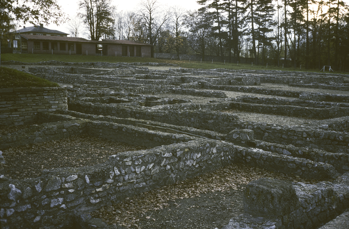 Den sivile del i den romerske byen Carnuntum.