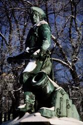 Tordenskioldstatuen.