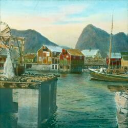 Værøy - Sörlandet- havn.