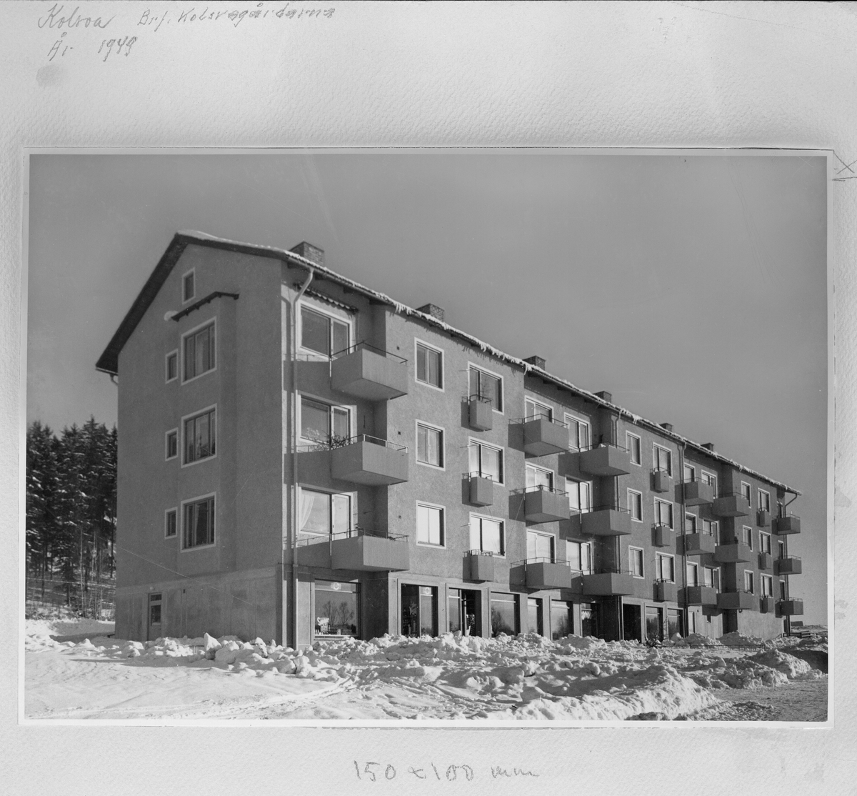 Kolsvagårdarna i Kolsva 1949 -Västerås Stadsarkiv / DigitaltMuseum