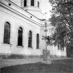 Minnessten med takryttare, Domkyrkan.