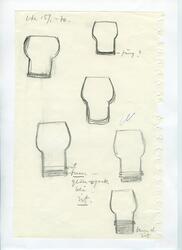 Glas och porslin [skiss]