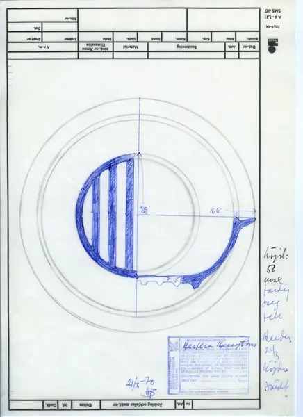 Glas och porslin [skiss]