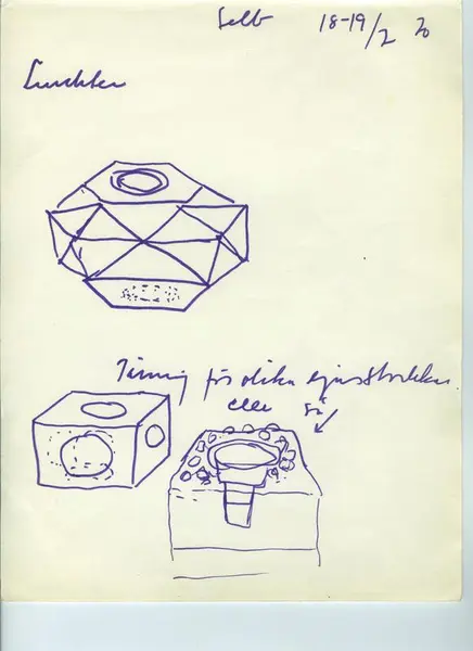 Glas och porslin [skiss]