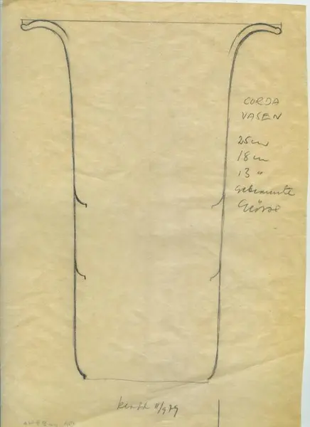 Glas och porslin [skiss]