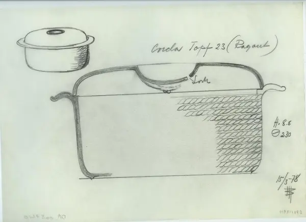 Glas och porslin [skiss]