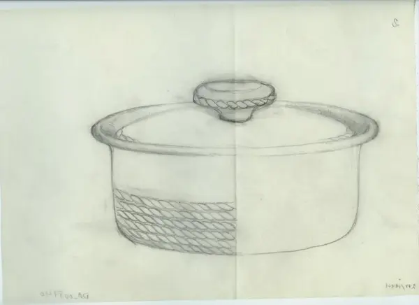 Glas och porslin [skiss]