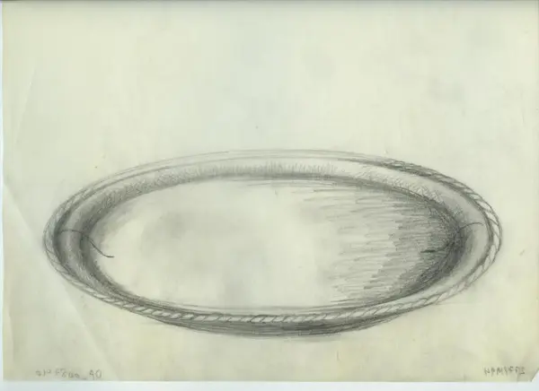 Glas och porslin [skiss]