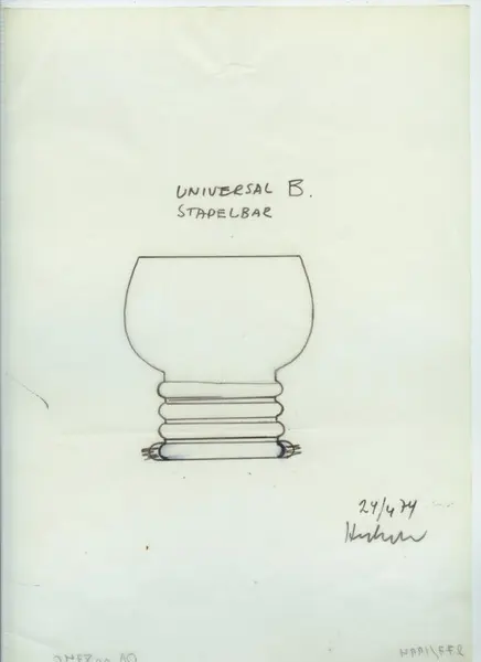 Glas och porslin [skiss]