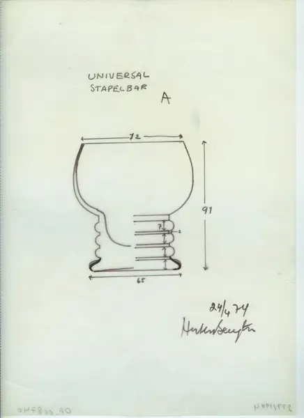 Glas och porslin [skiss]