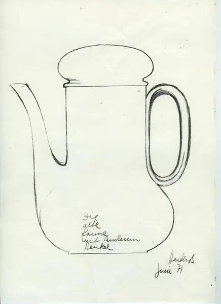 Glas och porslin [skiss]