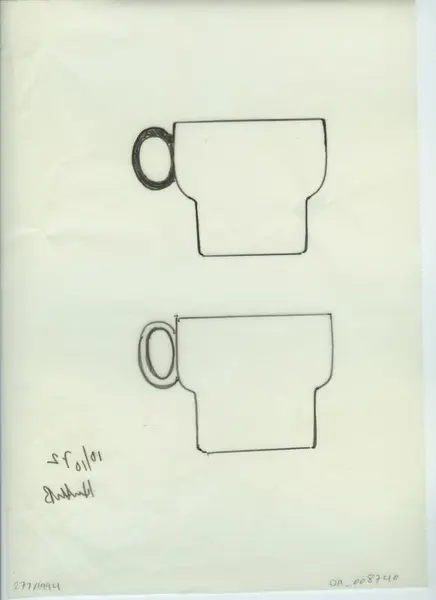 Glas och porslin [skiss]