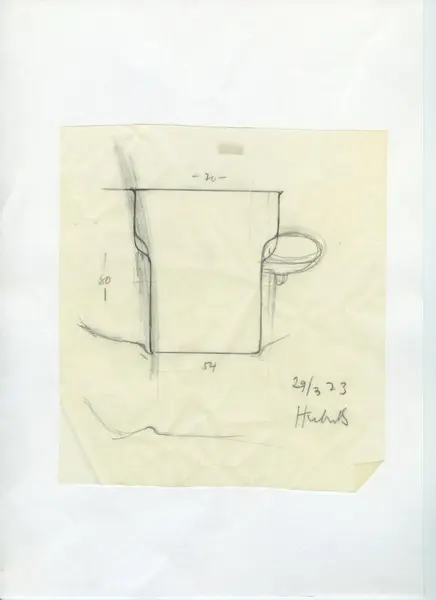 Glas och porslin [skiss]