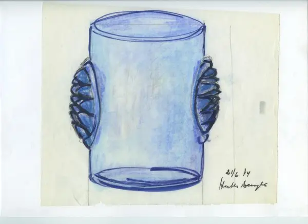 Glas och porslin [skiss]