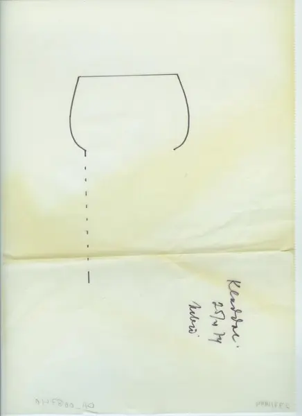 Glas och porslin [skiss]