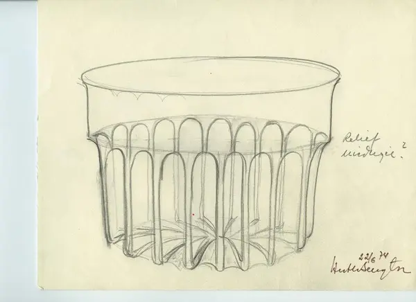 Glas och porslin [skiss]