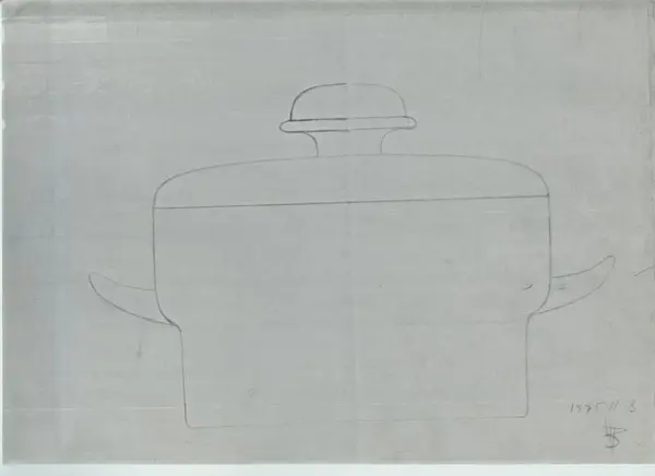 Glas och porslin [skiss]