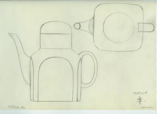 Glas och porslin [skiss]