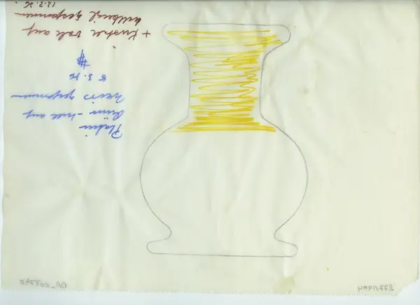 Glas och porslin [skiss]