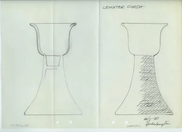 Glas och porslin [skiss]