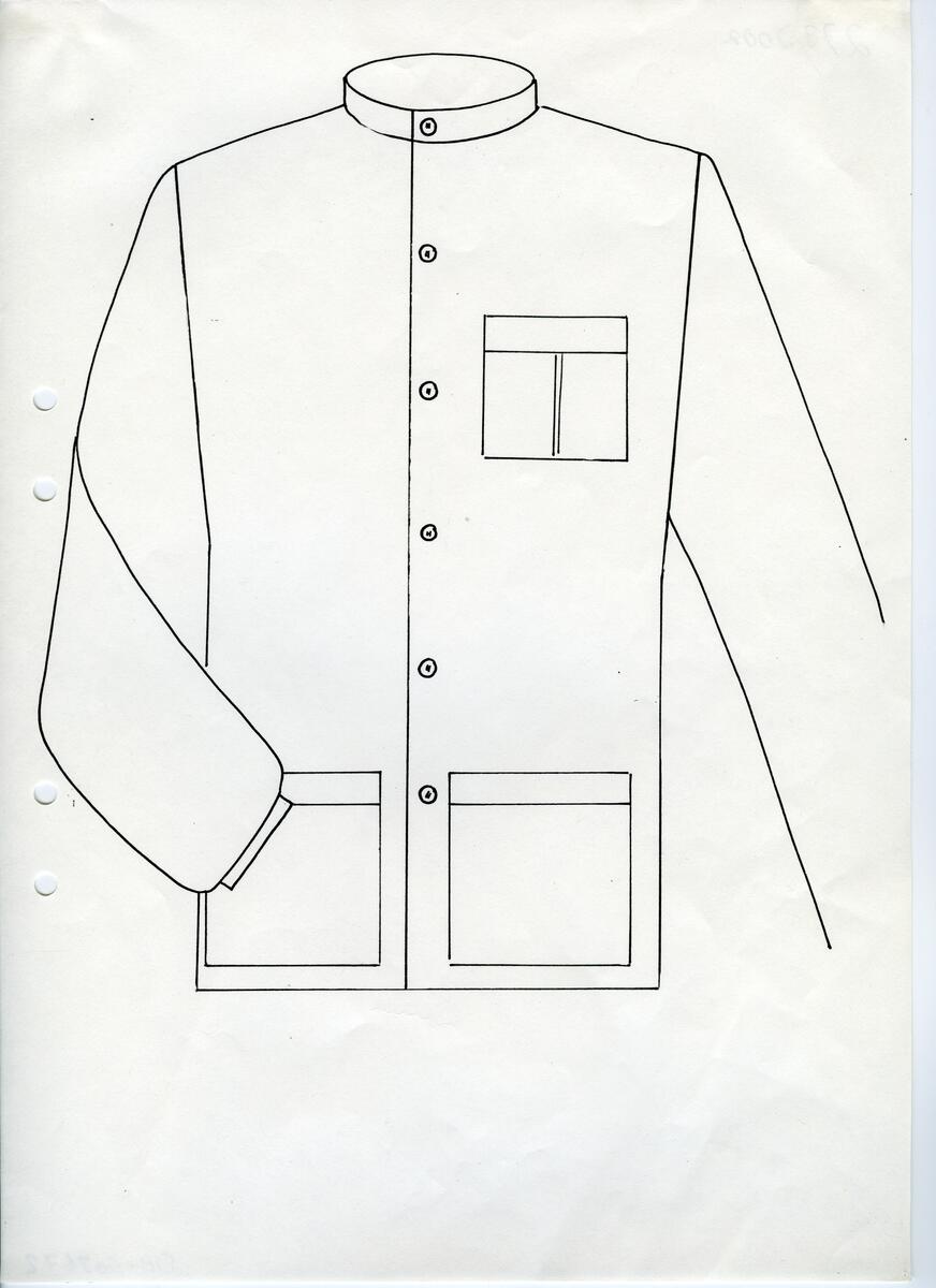 Skisser till olika herr, dam, barn och babykläder. Postorderkatalog, JACIE, Sommaren 1988 dam och barnkläder.