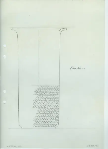 Glas och porslin [skiss]