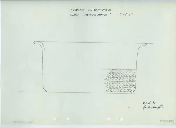 Glas och porslin [skiss]