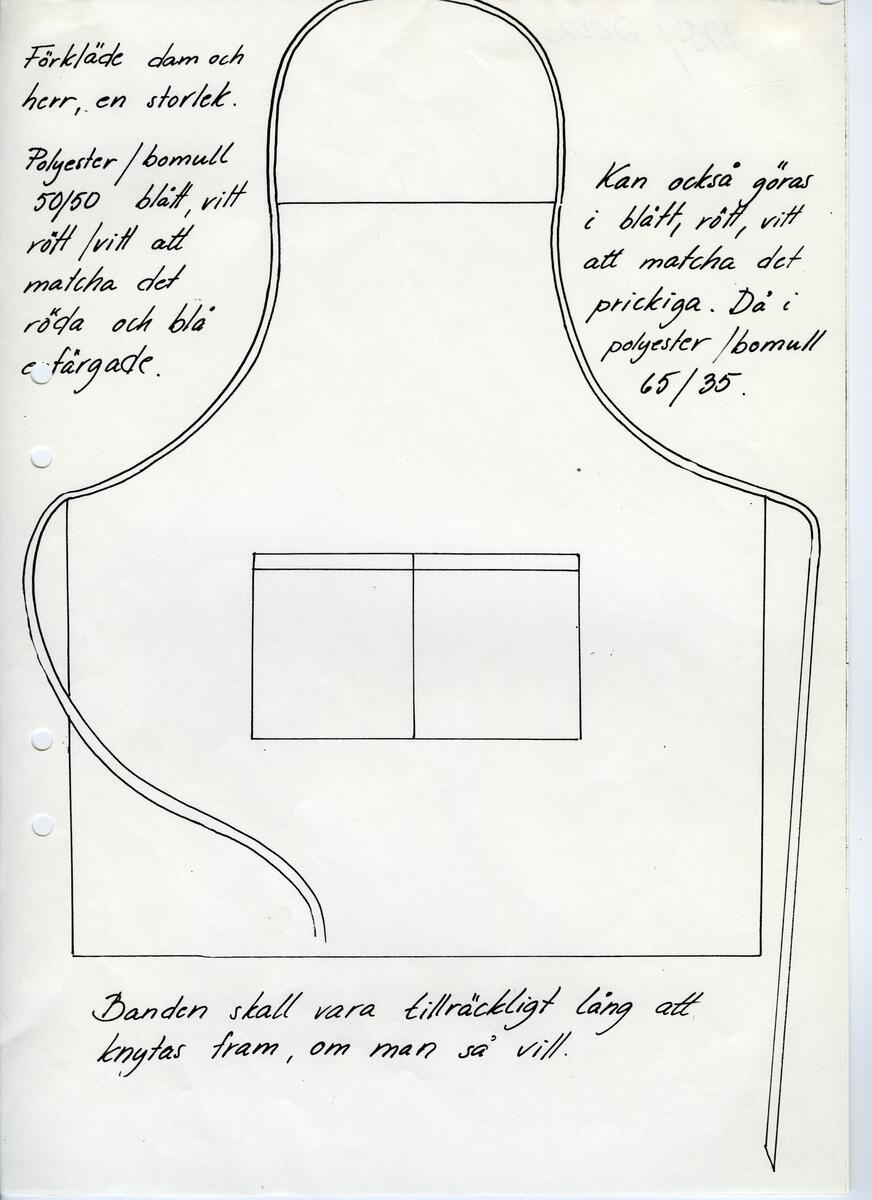 Skisser till olika herr, dam, barn och babykläder. Postorderkatalog, JACIE, Sommaren 1988 dam och barnkläder.