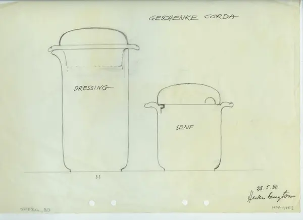 Glas och porslin [skiss]