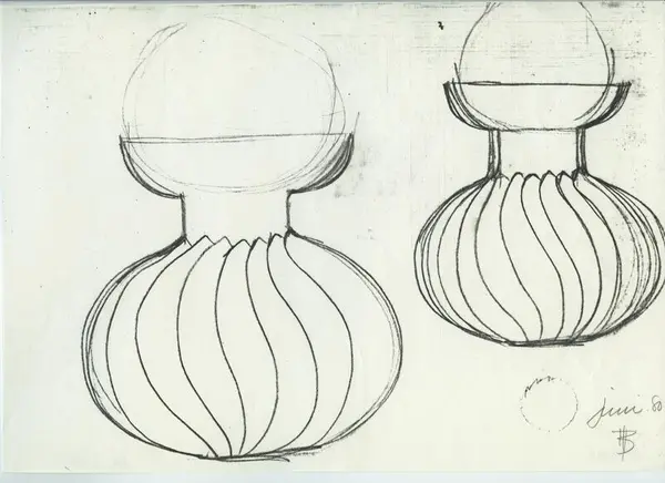 Glas och porslin [skiss]