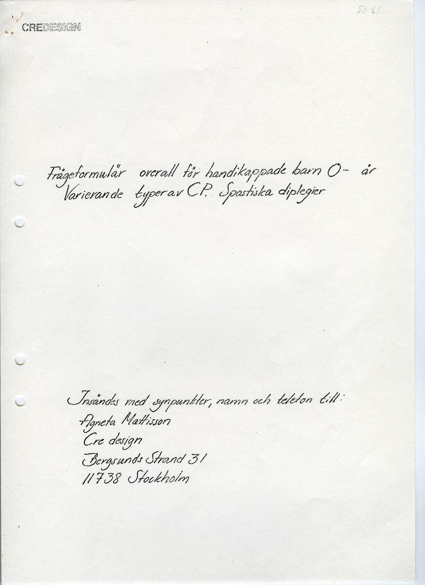 Skisser till olika herr, dam, barn och babykläder. Postorderkatalog, JACIE, Sommaren 1988 dam och barnkläder.