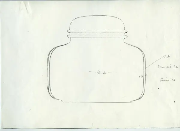 Glas och porslin [skiss]