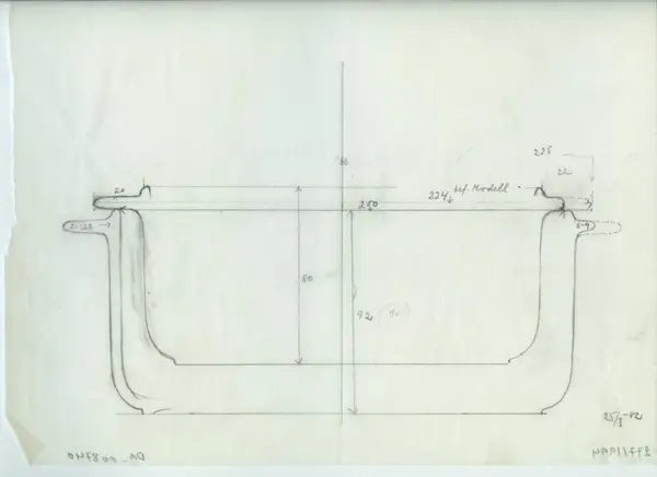 Glas och porslin [skiss]