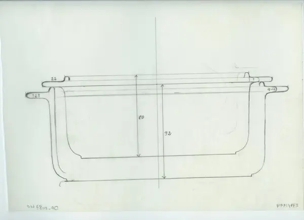 Glas och porslin [skiss]