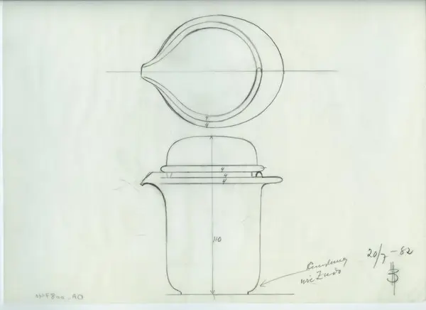 Glas och porslin [skiss]