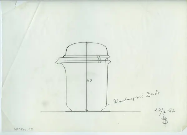 Glas och porslin [skiss]