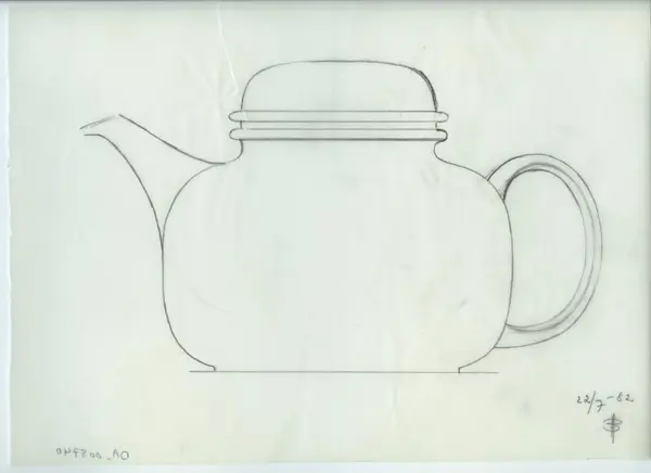 Glas och porslin [skiss]